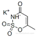 6-Metil-1,2,3-oxatiazin-4 (3H) -ona 2,2-dióxido de potasio sal CAS 55589-62-3